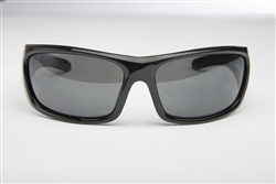 Biscayne Hydrophobic Polarized Black Sunglasses